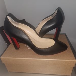 Great - Christian Louboutin Agneska 85 Nappa - Size 39.5 - Sold Out Online
